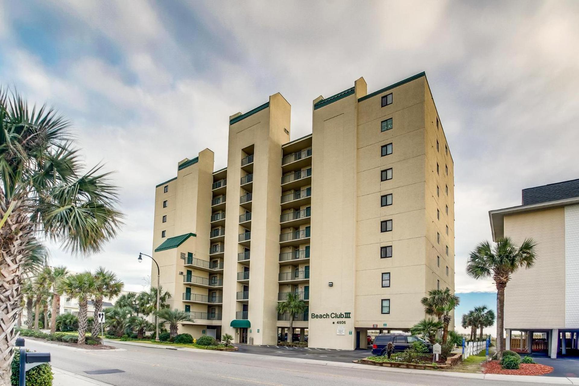 Beach Club III 9B - Oceanfront - Windy Hill Section Myrtle Beach Eksteriør bilde
